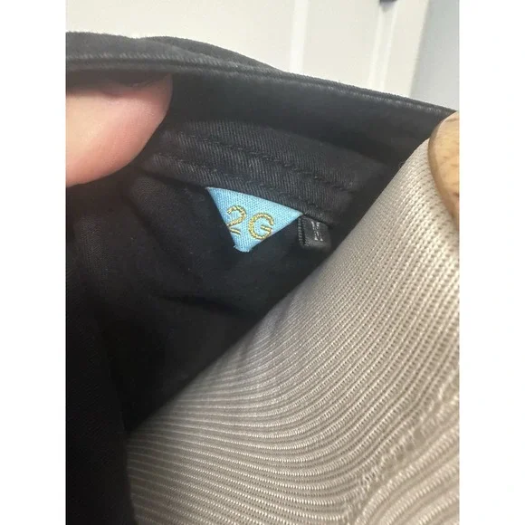 2G y2k Gray Black jacket women medium Laced Up Back - Picture 3 of 6